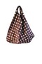 Hande Dizayn Valentine's Mother's Day Coffee-Colored Cream Polka Dot Pattern Shoulder Bag - 4