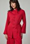 Haki̇m Collar Tunic Pants Suit - 3