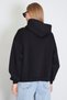 3 Thread Ribbed Hooded Oversized Sweatshirt - 6