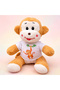 10 Pieces Plush Monkey Toy – T-Shirt Design, Printed T-Shirt, Plush Fabric, Gift Toy, Plush Monkey, Toy Monkey - 2
