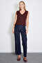 V-neck knit sweater - 3