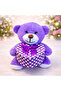 10 Plush Teddy Bears – Gift with Heart Box, Soft Plush Toy, Romantic Presentation, Boxed Teddy Bear - 2