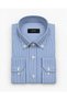 Classic Regular Fit Long Sleeve Cotton Men's Shirt 7766
