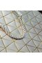 2 Pieces of Small Size Gray Cardboard Gift Bags – Cardboard Bags with Drawstrings, Gold Patterned, Stylish Design Gift Bags - 3