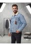 Men's Regular Fit Fur-Lined Denim Jacket - 2