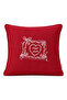 Red Romance Letter Embroidered Throw Pillow Cover 45X45 cm Decorative Throw Pillow Cover - 2