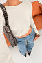 Women's Halter Neck Blouse with Detailed Back Cutout - 3