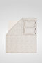Alaya 100% Cotton Double XL Duvet Cover Set - Ecru - 8