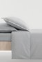 Keops 100% Cotton Double Duvet Cover Set - Gray - 4