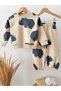 Boy's Rhino Patterned Jogger Tracksuit Set - 2