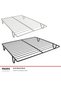 Glaso Wire Grill with Sauce, Large Foot 40X60 cm - 3