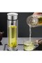 Axooms Glass Tea Infuser Bottle – 350ml Double-Wall Borosilicate Tea Mug & Travel Tumbler with Stainless Steel Tea Strainer, Reusable Tea Infuser for Loose Leaf, Flower & Herbal Tea - 7