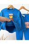 Boys' Marvel Iron Man Printed Tracksuit Set Sweatshirt Top and Bottom Set - 3