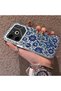 Tecno Pova 6 Compatible Silicone Edge Hard Back Case Phone Case with Porcelain Pattern - 2