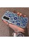 Samsung Galaxy S21 Fe Compatible Silicone Edge Hard Back Case Phone Case with Iznik Porcelain Pattern - 2