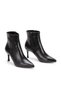 Women's Pointed Toe Thin Heeled Boots – Elegant and Stylish Ankle Boots with Zipper - 2