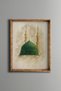 Green Dome of the Prophet's Mosque - Vintage Patterned Painting - Fine Model