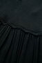 Waist-Slimming Tricot Garnished Lined Slim Fit Dress - 6