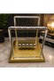 2 Pieces Newton Balance Ball - Large Size Gold Design Balance Ball Metal Ball Newton Balance Table Office Decoration - 2
