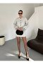 Gray Cardigan Skirt Set - 2Y00377 - 6