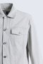 Stone Slim Fit Baby Collar Denim Jacket - 3