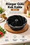 Wind Rose 26 cm Granite Coated Aluminum Cast Cake Mold