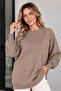 Embroidered Mercerized Tunic N3315 Mink - 2