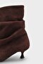Evelyn Pointed Toe Suede Look Women's Boots - 6