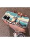 Infinix Smart 10 Compatible Silicone Edge Hard Back Case Galata Tower Patterned Phone Case - 2