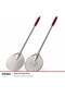 Aluminum Pizza Turning Shovel with Round Holes 25 cm - 2