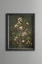 Wild Flowers and Butterfly - Vintage Patterned Painting - Fine Model