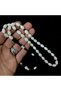 Mehmet Erbabacan Master Workshop Beyzi Cut Ebony Wood Combination Narçıl Prayer Beads - 2