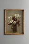 White Daffodils and Wildflowers - Vintage Patterned Painting - Fine Model
