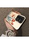 Samsung Galaxy S22 Ultra Compatible Silicone Edge Hard Back Case Tulip Patterned Couple Phone Case - 4