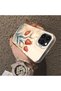 حافظة هاتف متوافقة مع iPhone 15 Pro مصنوعة من السيليكون بحافة صلبة وخلفية صلبة بنمط زهرة التوليب - 4