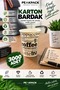 3000 Pieces Cardboard Cups Disposable Tea Coffee Hot Paper Vending Cup - 3