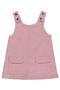 Long Sleeve T-Shirt Dress for 2-5 Years Old - Pink - 3