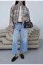 Plaid Bomber Jacket Brown - 5
