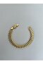 Special Series Zircon Stone Bar Xp Thick Gold Color Bracelet - 3