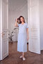 Lavinia Lace Detailed Maternity and Postpartum Nightgown Set with Dressing Gown, Suitable for Breastfeeding - 4