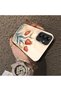 Samsung Galaxy A14 Compatible Silicone Edge Hard Back Case Tulip Patterned Lover Couple Phone Case - 4