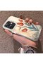 Oppo A3X 4g Compatible Silicone Edge Hard Back Case Tulip Pattern Loving Couple Phone Case - 2