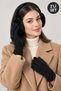 Women's 2-Piece Winter Gloves and Ear Muffs Set, Warm Soft Winter Accessory Gift Set - 4