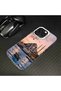 Realme 12 Lite Compatible Silicone Edge Hard Back Case Istanbul Patterned Couple Phone Case - 7