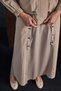 Double Textured Skirt Suit - 6