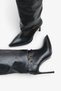 Kelasy Women's Accessory Boots - Black Lizard - 7