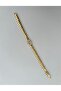 Special Series Oval Zircon Stone Xp Arpa Strip Gold Color Bracelet - 5