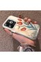 Tecno Spark 20C Compatible Silicone Edge Hard Back Case Tulip Pattern Loving Couple Phone Case - 2