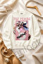 Manifest Powder Pink Printed Sweatshirt