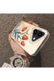 حافظة هاتف متوافقة مع iPhone 16 مصنوعة من السيليكون بحافة صلبة وخلفية صلبة بنمط زهرة التوليب للزوجين - 4